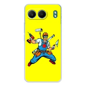 Силиконовый бампер (Работники) на OnePlus Nord 4 (Строитель)
