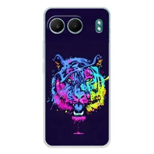 Силиконовый бампер с картинкой животных для OnePlus Nord 4 (Тигр-Арт)