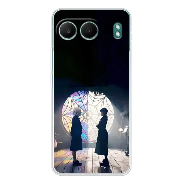 Чехол с рисунком «Уэнсдей и Энди» для OnePlus Nord 4 Чехол с рисунком «Уэнсдей и Энди» для OnePlus Nord 4