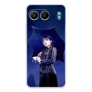 Чохол з картинкою Венсдей на OnePlus Nord 4 (Венсдей з парасолькою)