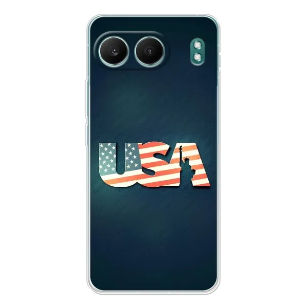 Чехол с рисунком «USA» для OnePlus Nord 4 Чехол с рисунком «USA» для OnePlus Nord 4