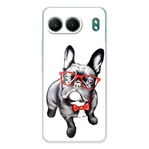 Бампер для OnePlus Nord 4 с картинкой "Песики" (В очках)