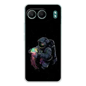 Силиконовый Чехол с принтом "Космонавты" на OnePlus Nord 4 (В руках земля)