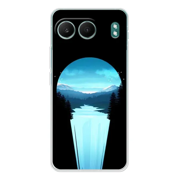 Чехол с рисунком «Синий Водопад» для OnePlus Nord 4
