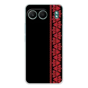 Силіконовый Чохол на OnePlus Nord 4 з картинкой Вишиванки (Вишиванка на чорному)