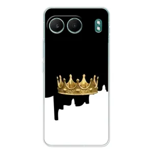 Чохол (Корона на чорному фоні) для ВанПлас Норд 4 (Золота корона)
