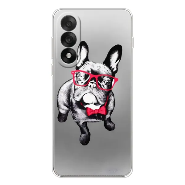 Чехол с рисунком «Бульдог в очках» для OnePlus Nord 5 Чехол с рисунком «Бульдог в очках» для OnePlus Nord 5