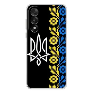 Силиконовый Чехол на OnePlus Nord 5 (Герб и вышыванка)