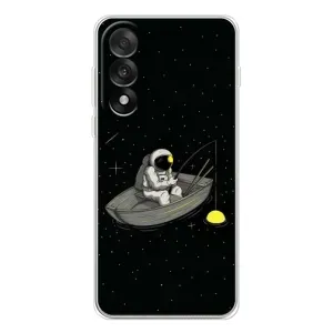 Силіконовый Чохол з принтом "Космонавти" на OnePlus Nord 5 (Космонавт на рибалці)