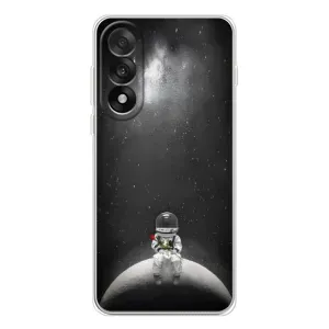Силіконовый Чохол з принтом "Космонавти" на OnePlus Nord 5 (Космонавт романтик)