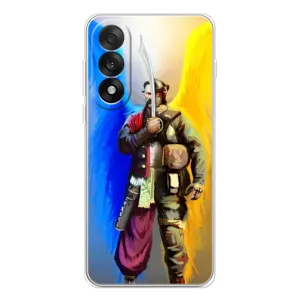 Чехол с картинкой (Патриотический КОЗАК) на OnePlus Nord 5 (Козак с крыльями)