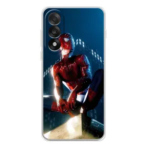 Чехол Супергерой Человека Паука на OnePlus Nord 5 (Паук на доме)