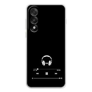 Чехол с картинками на черном фоне для OnePlus Nord 5 (Плеер)