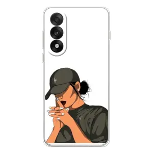 Силіконовый Чохол на OnePlus Nord 5 з картинкой Модных девушек (У зеленому)