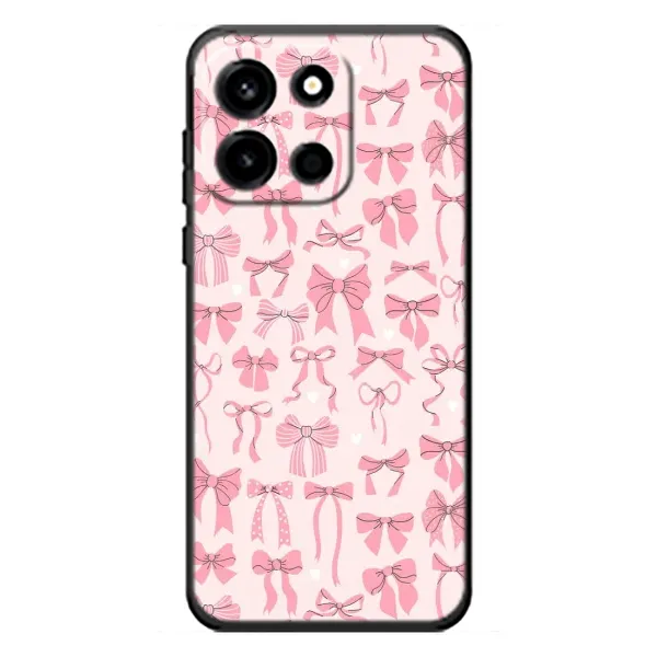 Чехол с рисунком «Фон бантики» для OnePlus Nord 6 Чехол с рисунком «Фон бантики» для OnePlus Nord 6