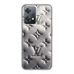 Текстурний Чохол Louis Vuitton для ВанПлас Норд СЕ 2 (5G) (Бежевий ЛВ)