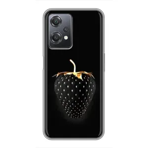 Чехол с изображением вкусной еды для OnePlus Nord CE 2 (5G) (IV2201) (Чёрная клубника)