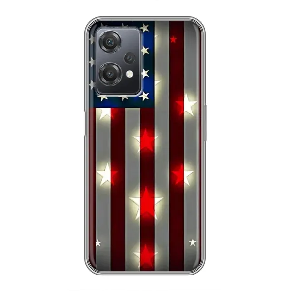 Чехол с рисунком «Флаг США 2» для OnePlus Nord CE 2 (5G) (IV2201) Чехол с рисунком «Флаг США 2» для OnePlus Nord CE 2 (5G) (IV2201)
