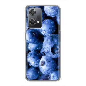Чехол с изображением вкусной еды для OnePlus Nord CE 2 (5G) (IV2201) (Голубика)