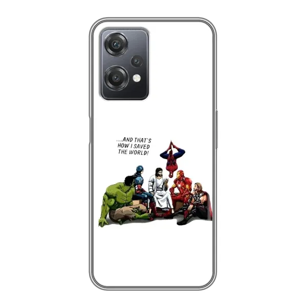 Чехол с рисунком «Иисус супергерой» для OnePlus Nord CE 2 (5G) (IV2201) Чехол с рисунком «Иисус супергерой» для OnePlus Nord CE 2 (5G) (IV2201)