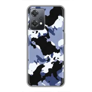 Камуфляжный Чехол для ВанПлас Норд СЕ 2 (5G) (Камуфляжный Серый)