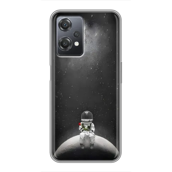 Чехол с рисунком «Космонавт романтик» для OnePlus Nord CE 2 (5G) (IV2201)