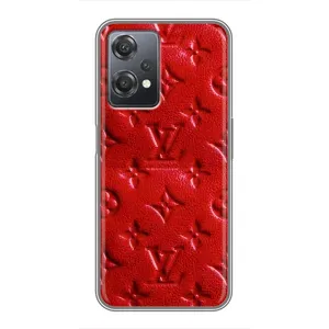 Текстурний Чохол Louis Vuitton для ВанПлас Норд СЕ 2 (5G) (Червоний ЛВ)