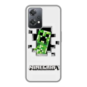 Чохли для OnePlus Nord CE 2 (5G) (IV2201) (Персонажі МайнКрафт) (Кріпер)