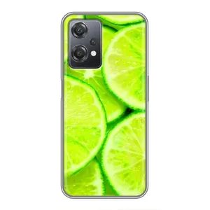 Чехол с изображением вкусной еды для OnePlus Nord CE 2 (5G) (IV2201) (Лайм)