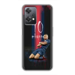 Чехол (TPU) с Футболистом на OnePlus Nord CE 2 (5G) (IV2201) (MBAPPE 10)