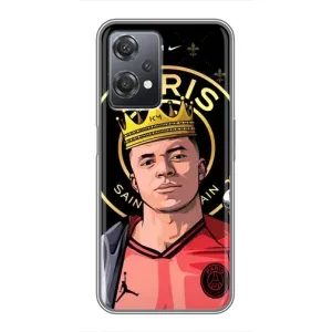 Чехол (TPU) с Футболистом на OnePlus Nord CE 2 (5G) (IV2201) (Mbappe King)