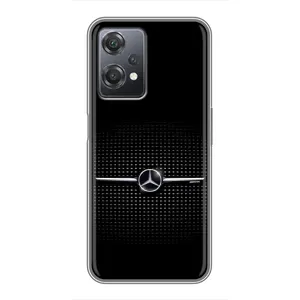 Силиконовый бампер с картинкой машины на OnePlus Nord CE 2 (5G) (IV2201) (Mercedes)