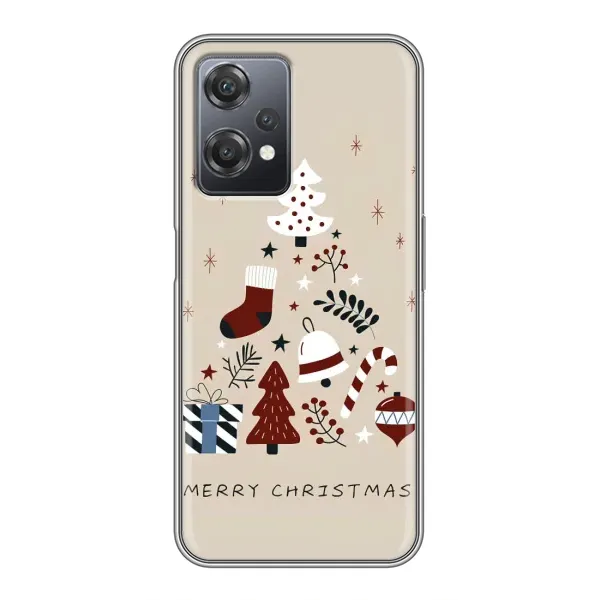 Чехол с рисунком «Merry Christmas» для OnePlus Nord CE 2 (5G) (IV2201) Чехол с рисунком «Merry Christmas» для OnePlus Nord CE 2 (5G) (IV2201)