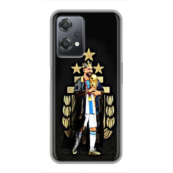 Чехол с рисунком «Месси король» для OnePlus Nord CE 2 (5G) (IV2201)