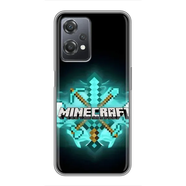 Чехол с рисунком «MineCraft 2» для OnePlus Nord CE 2 (5G) (IV2201)