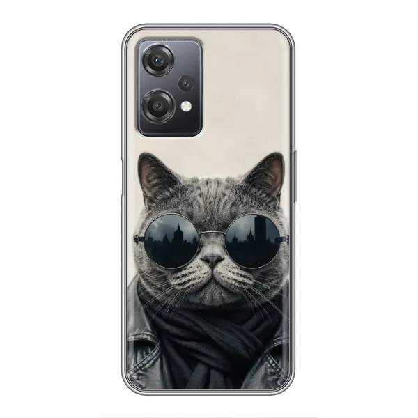 Чехол с рисунком «Модный кот» для OnePlus Nord CE 2 (5G) (IV2201) Чехол с рисунком «Модный кот» для OnePlus Nord CE 2 (5G) (IV2201)
