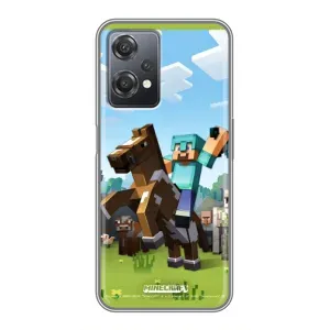 Чохли для OnePlus Nord CE 2 (5G) (IV2201) (Персонажі МайнКрафт) (На коні)