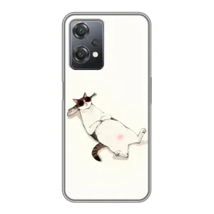 Чехол на тематику: Коты для OnePlus Nord CE 2 (5G) (IV2201) (Отдых)