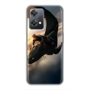 Чехол дракон Беззубик для OnePlus Nord CE 2 (5G) (IV2201) (Полет Беззубика)