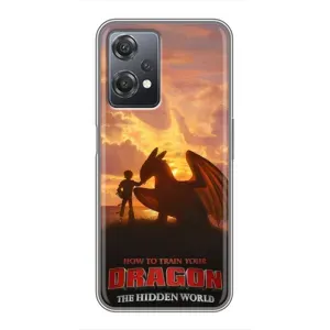Чехол дракон Беззубик для OnePlus Nord CE 2 (5G) (IV2201) (Постер Беззубика)