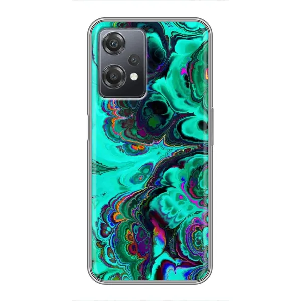 Чехол с рисунком «Салатный мрамор» для OnePlus Nord CE 2 (5G) (IV2201)