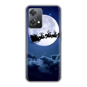 Чохол Санта Клаус для OnePlus Nord CE 2 (5G) (IV2201) (Санта - місяць)