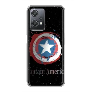 Чохол с Щітом Капітана Америки на OnePlus Nord CE 2 (5G) (IV2201) (Щит Капітана)