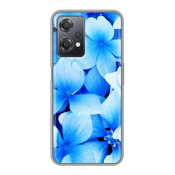 Чехол с рисунком «Синие цветы» для OnePlus Nord CE 2 (5G) (IV2201) Чехол с рисунком «Синие цветы» для OnePlus Nord CE 2 (5G) (IV2201)