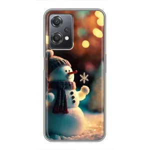 Чохли на Новий Рік OnePlus Nord CE 2 (5G) (IV2201) (Сніговик святковий)