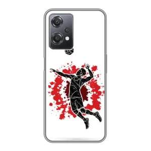 Чехлы с принтом Спортивная тематика для OnePlus Nord CE 2 (5G) (IV2201) (Волейболист)