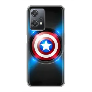 Чохол с Щітом Капітана Америки на OnePlus Nord CE 2 (5G) (IV2201) (Яскраий Щит Капітана)