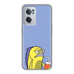 Бампер с принтом Мемы для OnePlus Nord CE 2 Lite 5G (Безразличие)