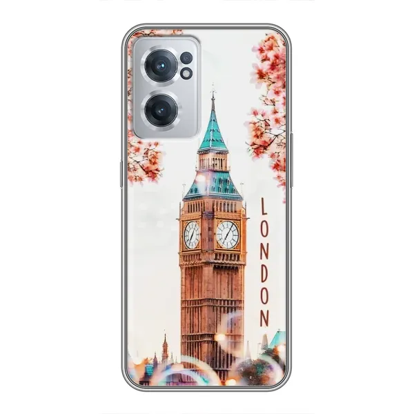 Чехол с рисунком «Часы Лондон» для OnePlus Nord CE 2 Lite 5G Чехол с рисунком «Часы Лондон» для OnePlus Nord CE 2 Lite 5G