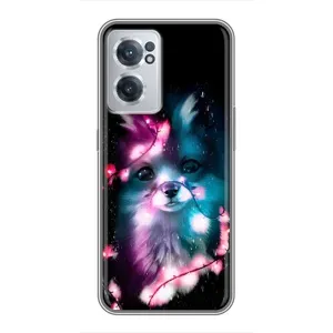 Чехол с Лисичкой для OnePlus Nord CE 2 Lite 5G (Черная Лиса)